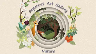 Paper-Cut Art Gallery