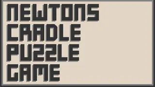 Newton's Cradle Puzzle Game