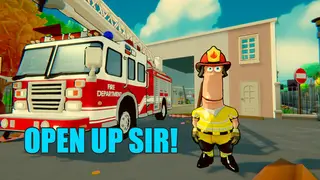 OPEN UP SIR!