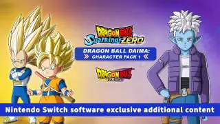DRAGON BALL: Sparking! ZERO - Dragon Ball DAIMA: Character Pack 1 - Switch