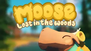 Moose Lost in the Woods