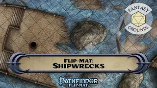 Fantasy Grounds - Pathfinder RPG - Pathfinder Flip-Mat: Shipwrecks