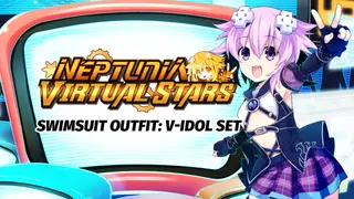 Neptunia Virtual Stars - Swimsuit Outfit: V-Idol Set