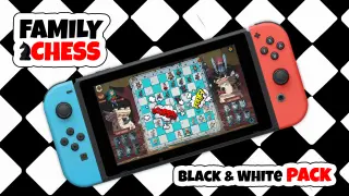 Family Chess Black & White Pack - Switch