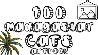 100 Madagascar Cats - Artbook