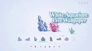 White Aquarium: Live Wallpaper