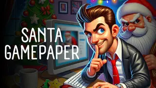 Santa Gamepaper