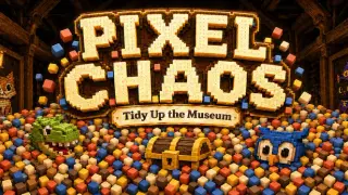 Pixel Chaos: Tidy Up the Museum