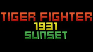 Tiger Fighter 1931 Sunset