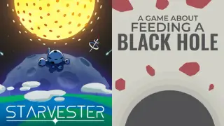 Starvester x A Game About Feeding A Black Hole