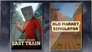 Forest Escape: Last Train & Old Market Simulator