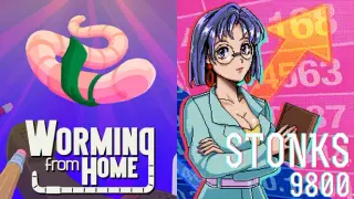 Worming from Home + STONKS-9800: Stock Market Simulator