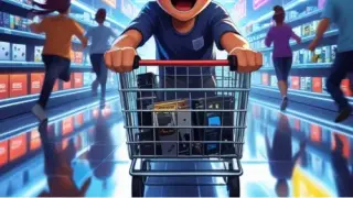 Game & Console Supermarket: Business Simulator - Switch