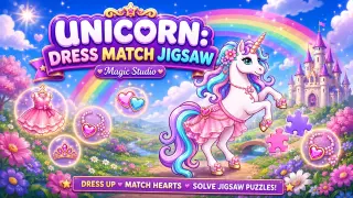 Unicorn: Dress Match Jigsaw - Xbox One