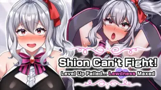 Shion Can't Fight! Level Up Failed... Lewdness Maxed