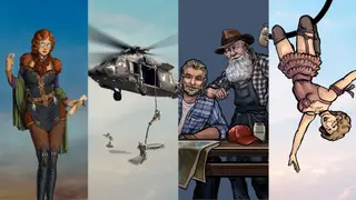Klabater Bundle: The Amazing American Circus, Moonshine Inc., Heliborne and Crossroads Inn - Xbox One & Series