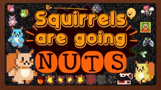 Squirrels are going nuts