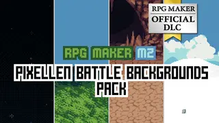 RPG Maker MZ - PIXELLEN BATTLE BACKGROUNDS PACK