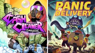Panic Delivery x Cash Cleaner Simulator