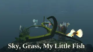天空，草地，我的小鱼
