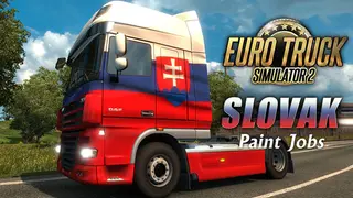Euro Truck Simulator 2 - Slovak Paint Jobs Pack