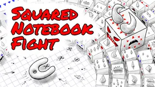 Squared Notebook Fight