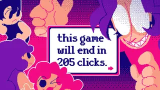 this game will end in 205 clicks.