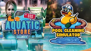 Pool Cleaning in Aquatic Store