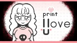 Print I Love U