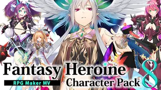 RPG Maker MV - Fantasy Heroine Character Pack 8