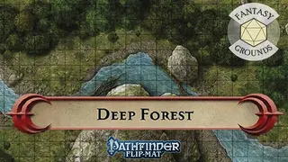 Fantasy Grounds - Pathfinder RPG - Pathfinder Flip-Mat - Classic Deep Forest