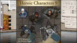 Fantasy Grounds - Heroic Characters 9 (Token Pack)