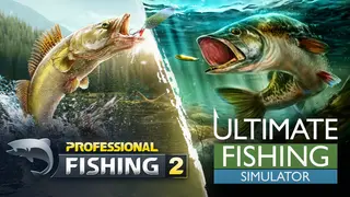 Professional Fishing 2 x Ultimate Fishing Simulator