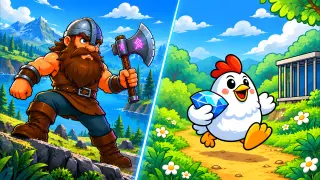 Rune Axe + Chicken Rescue (Bundle) - Xbox One & Series
