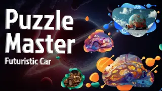 Puzzle Master: Futuristic Car - 18 new puzzles - Switch