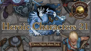 Fantasy Grounds - Devin Night Pack 109: Heroic Characters 21 (Token Pack)