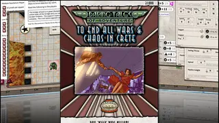 Fantasy Grounds - Daring Tales of Adventure #01 - To End All Wars & Chaos on Crete (Savage Worlds)