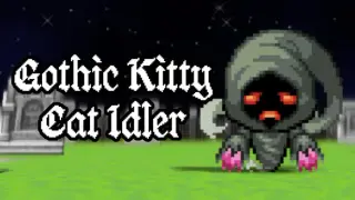Gothic Kitty Cat Idler
