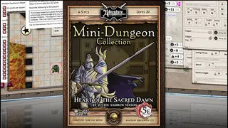 Fantasy Grounds - Mini-Dungeon #029: Heart of the Sacred Dawn (5E)