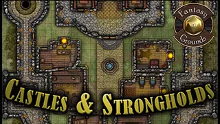 Fantasy Grounds - Paths to Adventure: Castles and Strongholds (Map Packs)