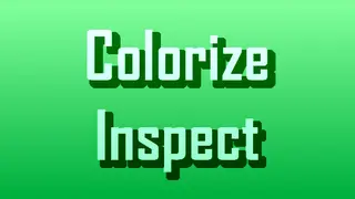 Colorize Inspect