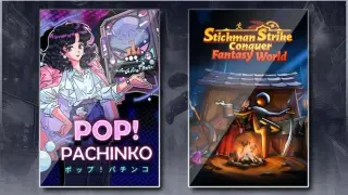 Pop! Pachinko & Stickman Strikes: Conquer Fantasy World