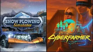 Cyber Farmer x Snow Plowing Simulator