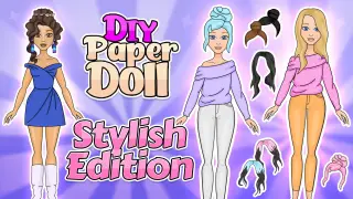 DIY Paper Doll: Stylish - Switch