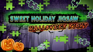 Sweet Holiday Jigsaws: Halloween Night
