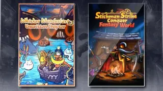Whisker Wanderlust: Unwritten Chapter & Stickman Strikes: Conquer Fantasy World