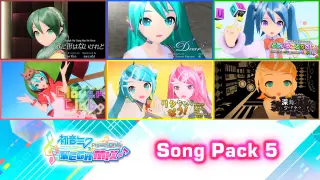 Hatsune Miku: Project DIVA Mega Mix Song Pack 5 - Switch
