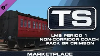 TS Marketplace: LMS Period 1 Non-Corridor Coach Pack BR Crimson