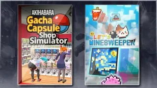 Gacha Capsule Shop Simulator - Akihabara & Let's Minesweeper