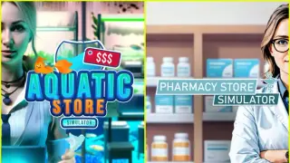 Pharmacy Store x Aquatic Store Simulator